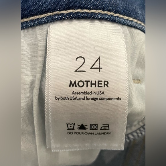 MOTHER‎ The Hustler Ankle Fray in Grasping At Straws Size 24 - Picture 11 of 14